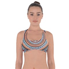 Mandala Art Painting Acrylic Got No Strings Sports Bra