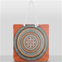Mandala Art Painting Acrylic Full Print Rope Handle Tote (Large) View2
