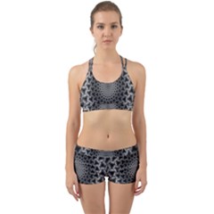 Pattern Abstract Graphic District Back Web Gym Set