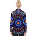 Rose Kaleidoscope Art Ornament Womens Long Sleeve Shirt View2
