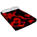 Lava Planet Space Universe Fire Fitted Sheet (Queen Size) View2