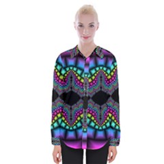 Fractal Art Artwork Digital Art Womens Long Sleeve Shirt