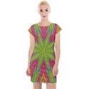 Abstract Art Abstract Background Cap Sleeve Bodycon Dress View1