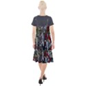 Christmas Cross Stitch Background Camis Fishtail Dress View2