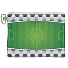 Background Sports Soccer Football Canvas Cosmetic Bag (xxl) by Wegoenart