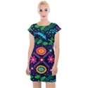 Pattern Nature Design Patterns Cap Sleeve Bodycon Dress View1