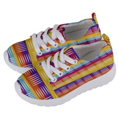 Art Background Abstract Kids  Lightweight Sports Shoes