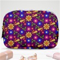 Pattern Illustration Background Make Up Pouch (Small) View1