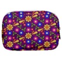 Pattern Illustration Background Make Up Pouch (Small) View2
