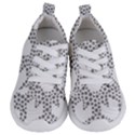 Snowflake Silhouette Fractal Kids  Lightweight Sports Shoes View1