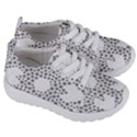 Snowflake Silhouette Fractal Kids  Lightweight Sports Shoes View3