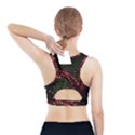 Background Texture Pattern Art Sports Bra With Pocket View2
