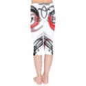 Abstract Fractal Digital Art Kids  Capri Leggings  View2