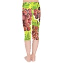 Grape Harvest Nature Figure Rustic Kids  Capri Leggings  View2