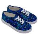 Abstract #8   I   Aqua Blues 6000 Kids  Classic Low Top Sneakers View3