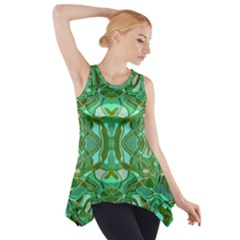 Abstract #8   Aqua Jungle 6000 Side Drop Tank Tunic