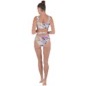 Art Painting Abstract Canvas Bandaged Up Bikini Set  View2
