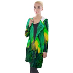 Art Abstract Artistically Painting Hooded Pocket Cardigan