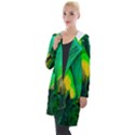 Art Abstract Artistically Painting Hooded Pocket Cardigan View1