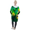 Art Abstract Artistically Painting Hooded Pocket Cardigan View2