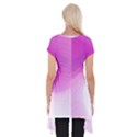 Abstract Spiral Pattern Background Short Sleeve Side Drop Tunic View2