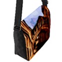 Street Architecture Building Flap Closure Messenger Bag (S) View2
