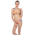 Texture Background Squares Tile Classic Banded Bikini Set  View1