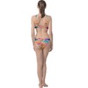 Texture Background Squares Tile Classic Banded Bikini Set  View2