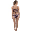 Fractal Artwork Pattern Digital Wrap Around Bikini Set View2