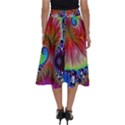 Fractal Art Fractal Colorful Perfect Length Midi Skirt View2