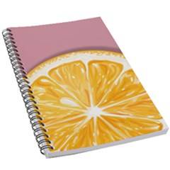Pop Art Orange  5 5  X 8 5  Notebook