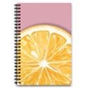 Pop Art Orange  5.5  x 8.5  Notebook View1
