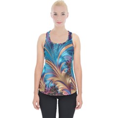 Fractal Art Artwork Psychedelic Piece Up Tank Top