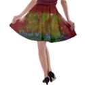 Trees A-line Skater Skirt View2