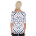 Mandala Drawing Dyes Page Wide Neckline Tee View2