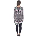 Pattern Abstract Background Art Long Sleeve Tunic  View2