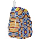 Pattern Abstract Background Art Foldable Lightweight Backpack View3