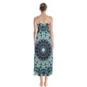Pattern Abstract Background Art Button Up Chiffon Maxi Dress View2