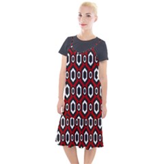 Decorative Pattern Camis Fishtail Dress