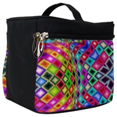 Kaleidoscope Pattern Sacred Geometry Make Up Travel Bag (big)