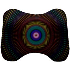 Artskop Kaleidoscope Pattern Head Support Cushion