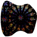 Church Stained Glass Windows Colors Velour Head Support Cushion View3