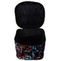 Stained Glass Mosaic Abstract Make Up Travel Bag (Small) View3