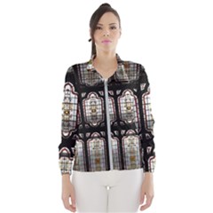 Stained Glass Window Repeat Windbreaker (women)