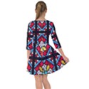 Stained Glass Window Colorful Color Smock Dress View2