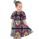 Stained Glass Window Colorful Color Kids  Sailor Dress View1