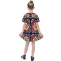 Stained Glass Window Colorful Color Kids  Sailor Dress View2
