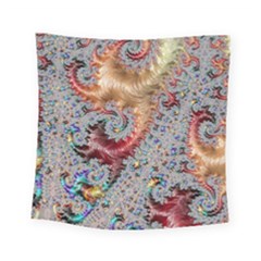 Fractal Artwork Design Pattern Square Tapestry (small)