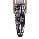 Stained Glass Cathedral Rosette Women s Jogger Sweatpants View2