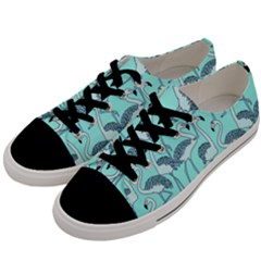 Bird Flemish Picture Men s Low Top Canvas Sneakers by Mariart